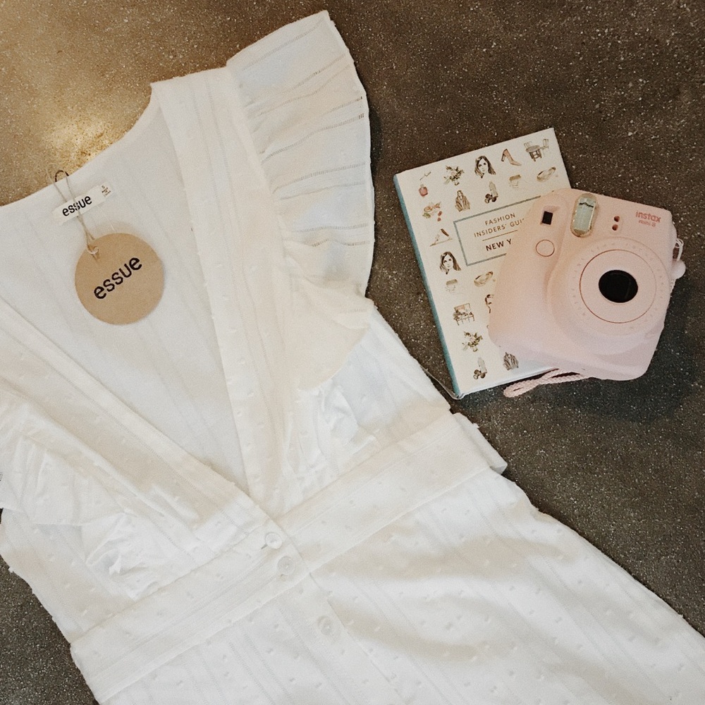 ❗️NEVER WORN NEW WITH TAGS❗️White Midi Dress